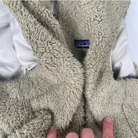 Patagonia Los Gatos Fleece Vest Natural Large - Picture 9 of 12